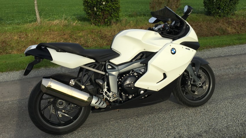 essai moto du K1300S BMW à Rennes