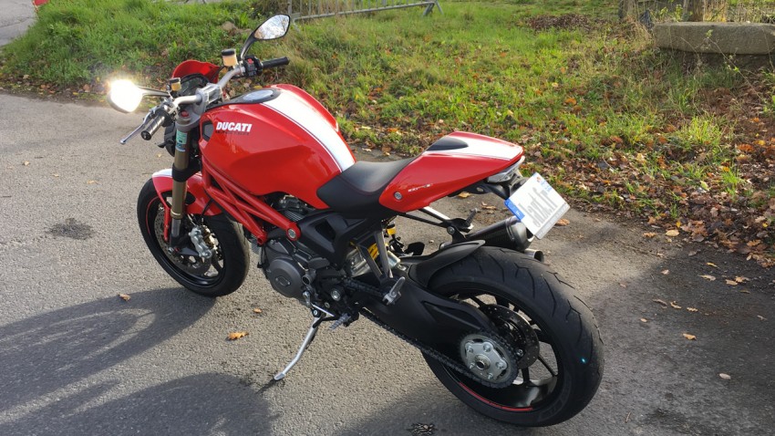 Une Ducati c'est rouge