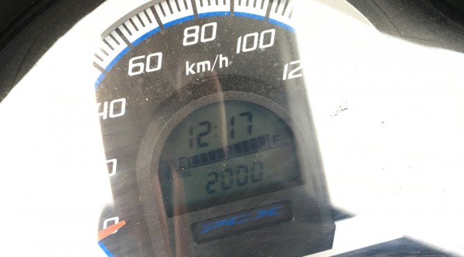 2000km sur le PCX 125, scooter Honda