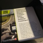 ouverture de la boîte du GPS Tomtom Rider