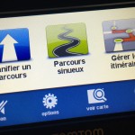 Interface du Tomtom Rider V4