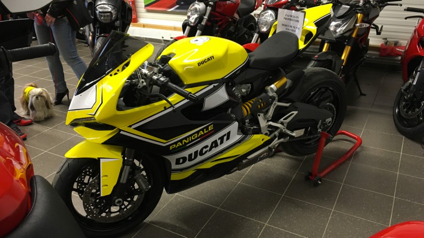 sportive jaune Ducati chez City Bike