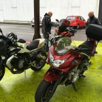 balade moto en groupe à Rennes