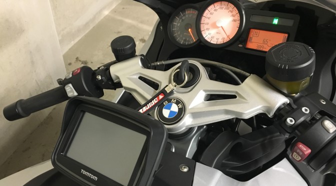 GPS sur moto BMW