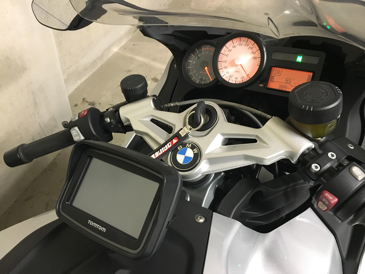 GPS sur moto BMW