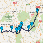 Roadbook Dordogne & Auvergne Moto Tour en juillet 2016 : Jour 2