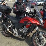 Romain, motard Rennais en 500 CBX