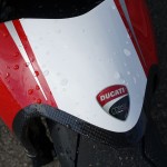 garde boue avant court sur le 12R Ducati