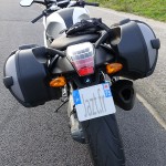 valise souple sur le BMW K 1300 S