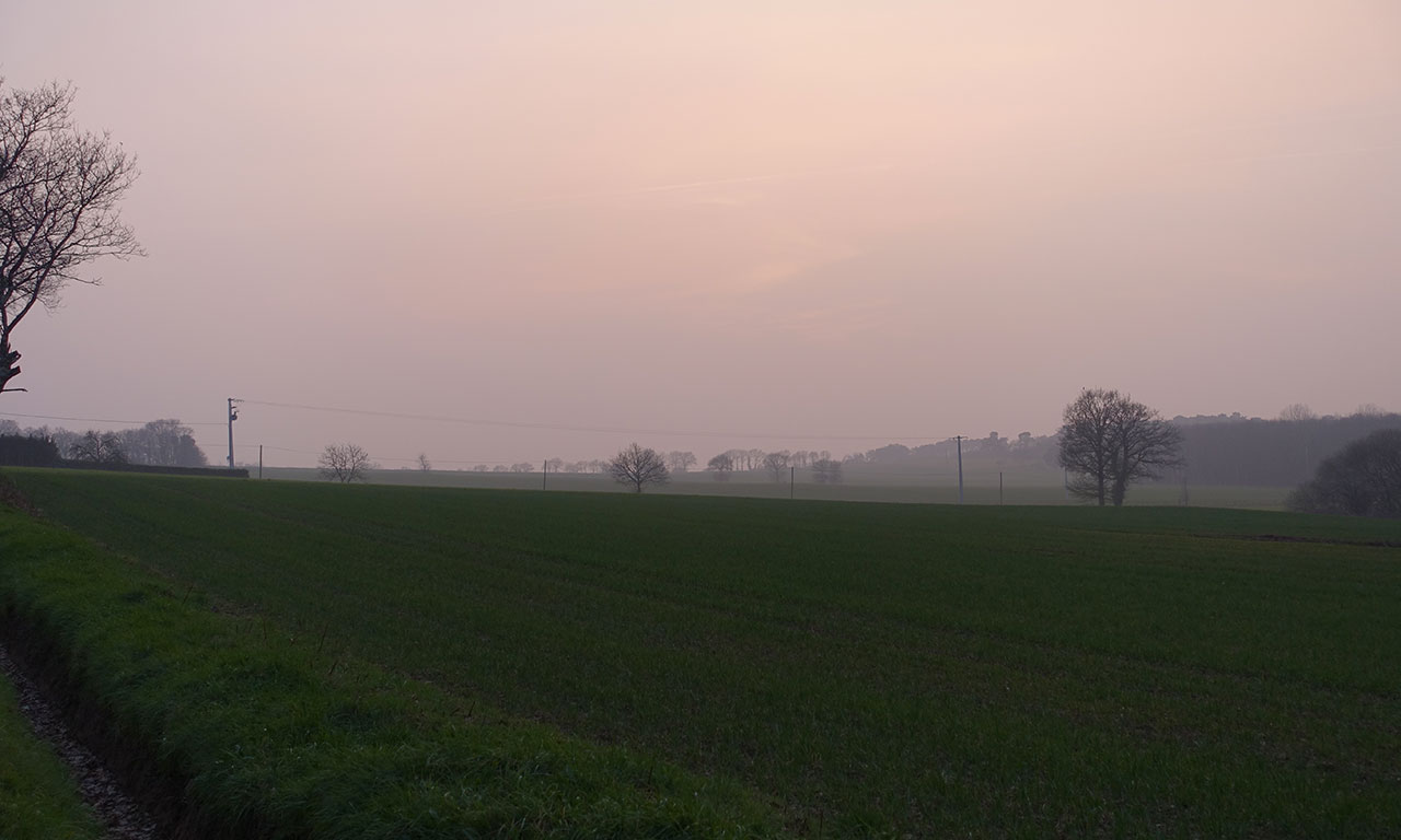 paysage Breton de la campagne Bretonne