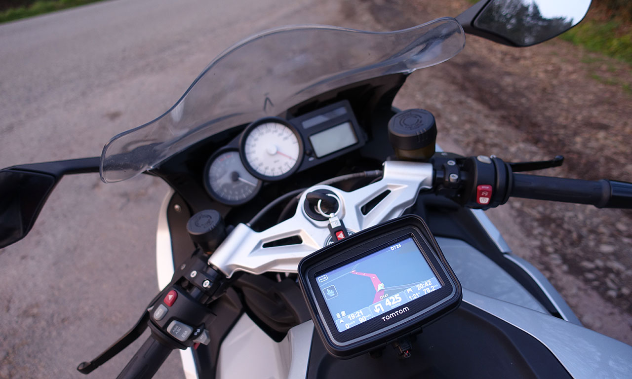 GPS à moto