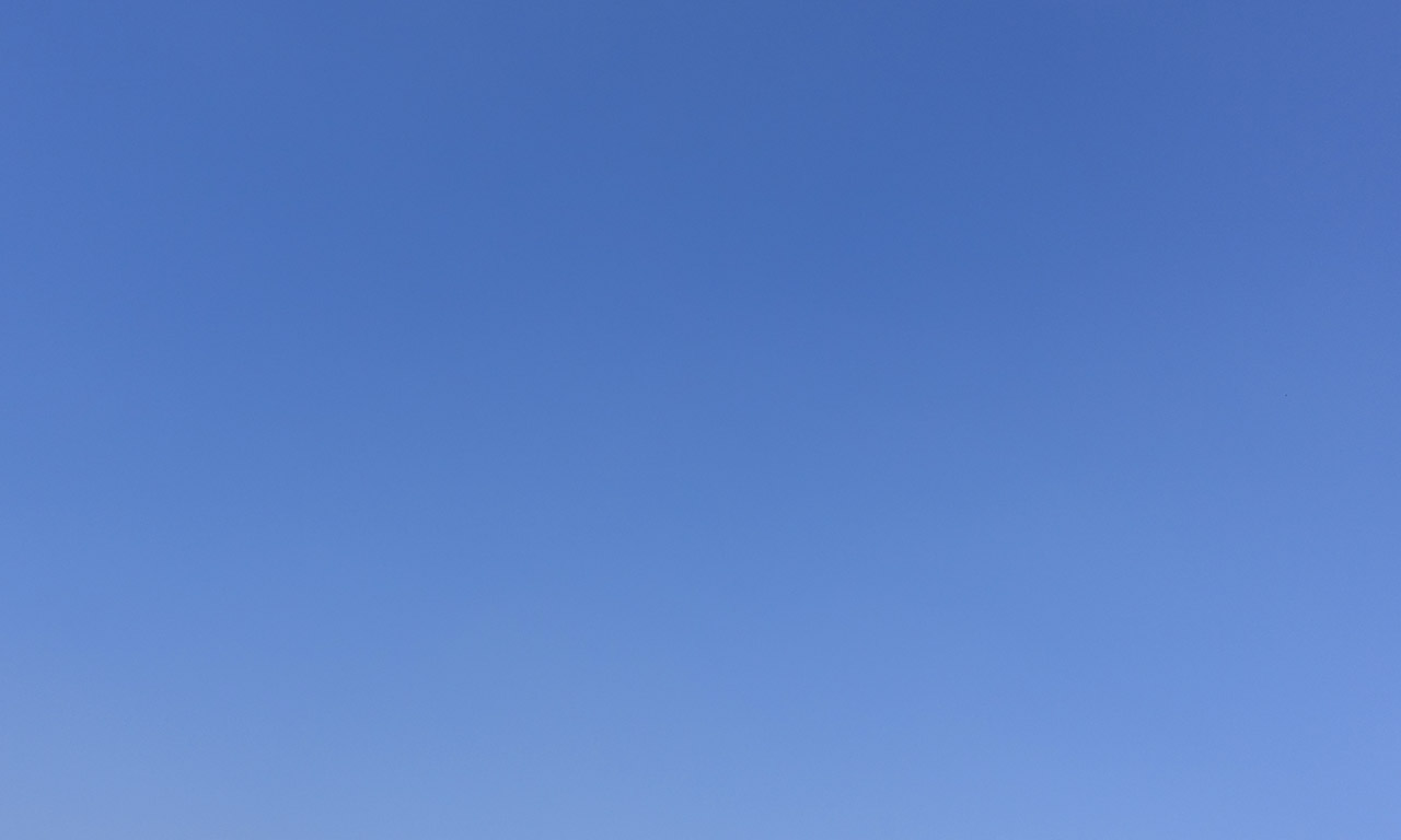 ciel bleu du 13 mars 2016 à Rennes