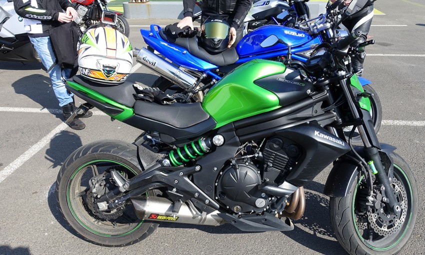 Kawasaki ER6 : moto pour se faire la main en permis A2 et A