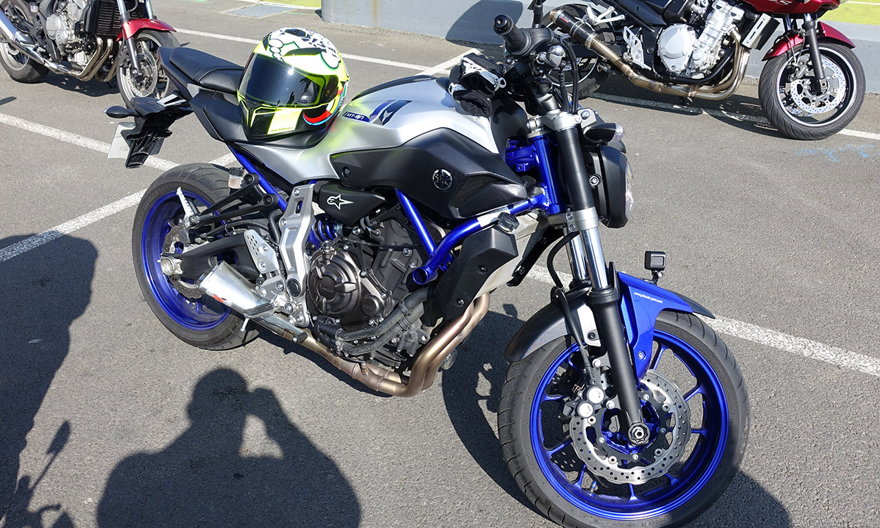 Yamaha MT 07 d'Alexandre