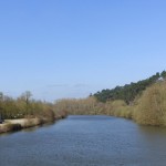 les bords de la vilaine à moto