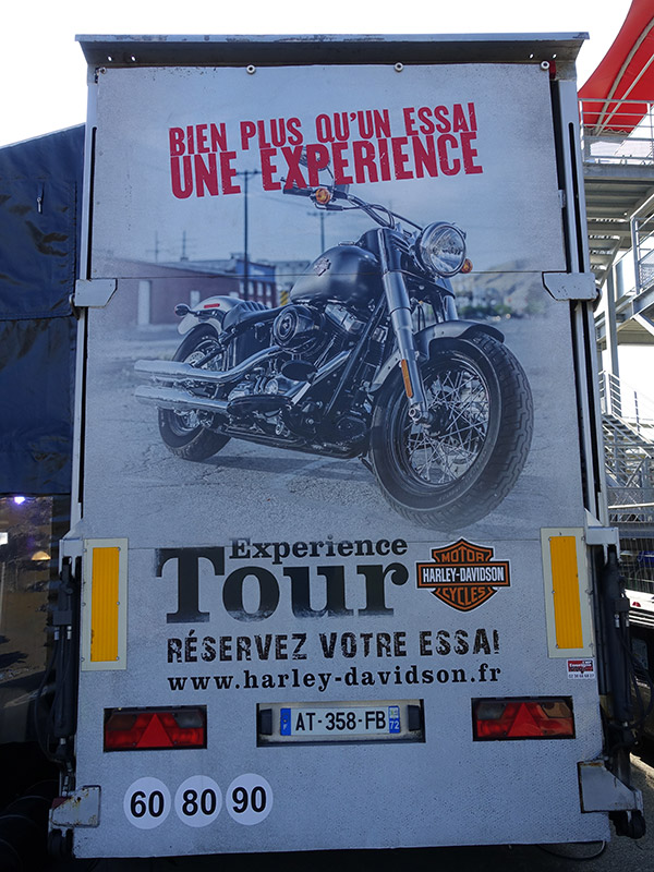 Harley Davidson expérience Tour 2016