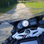 balade moto GPS sur le K1300S BMW