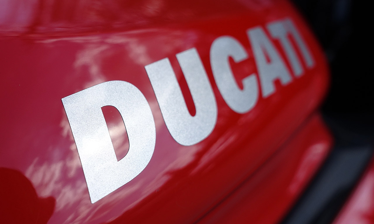 logo ducati 2016 sur Panigale rouge