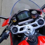 ambiance au guidon sur 959 Panigale