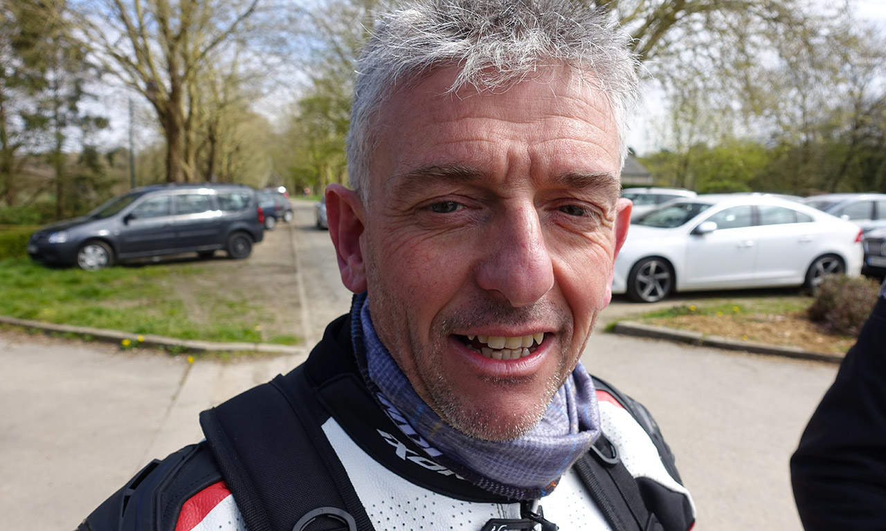 Brice, motard de Segré