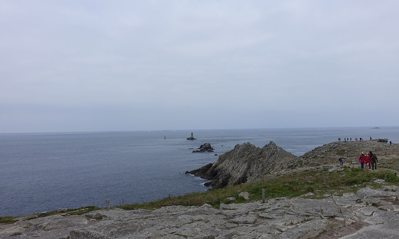 A la pointe du Raz (Finistère)