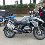 la moto de David Jazt pour le Tour de Bretagne