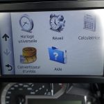 autres options sur le GPS Navigator 5