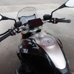 R1200R avec son GPS moto