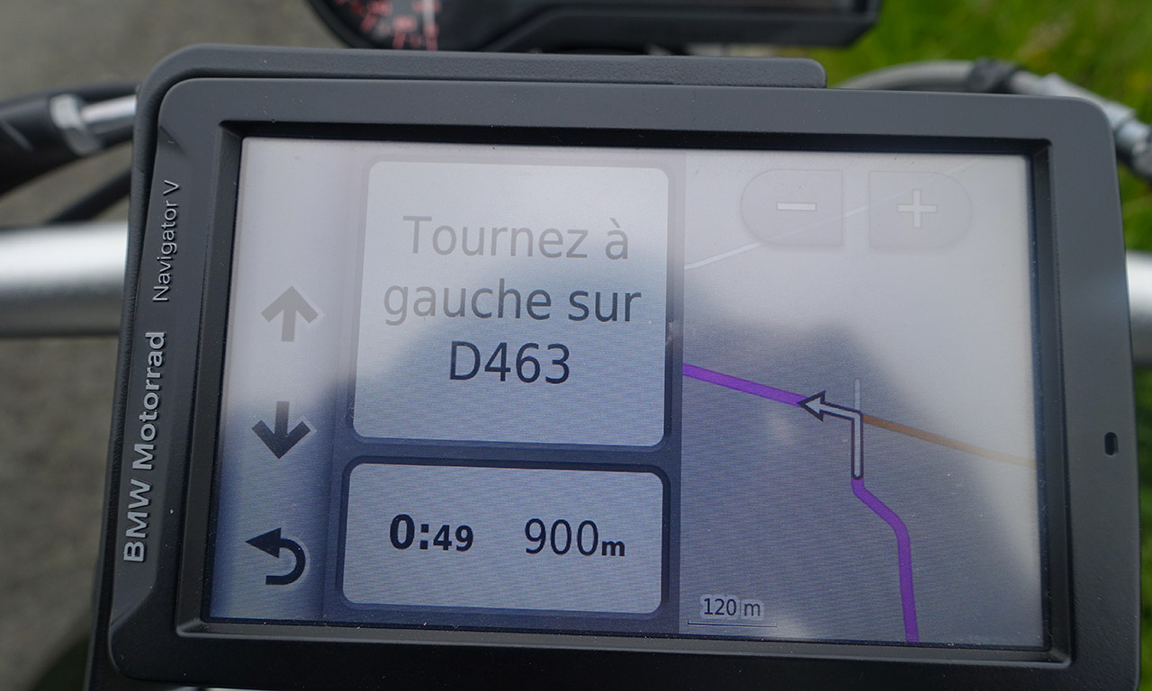 GPS moto : le Navigator 5