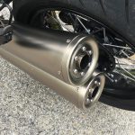 échappement akrapovic en option sur le Nine-T BMW