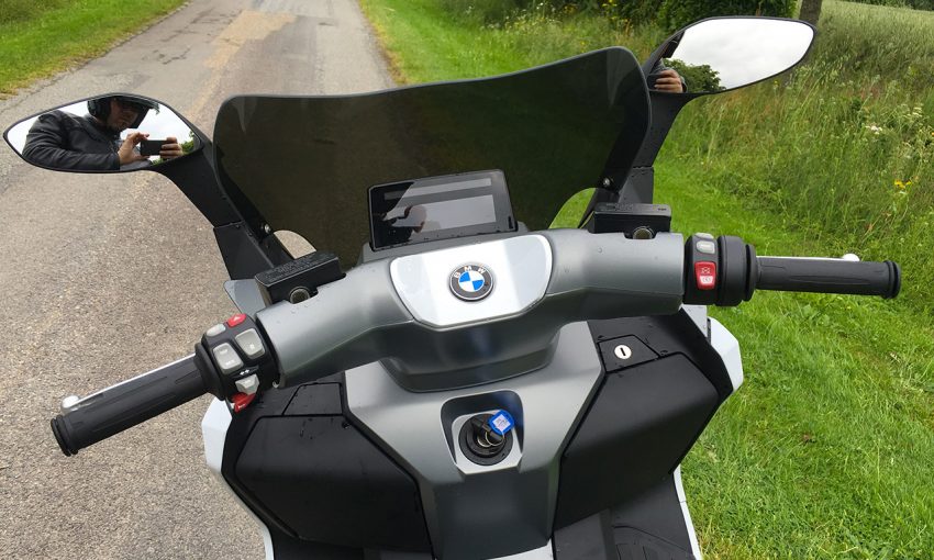 Au guidon du C-Evolution BMW : le scooter électrique
