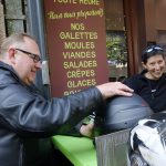 Arnaud et Marina : motards Rennais