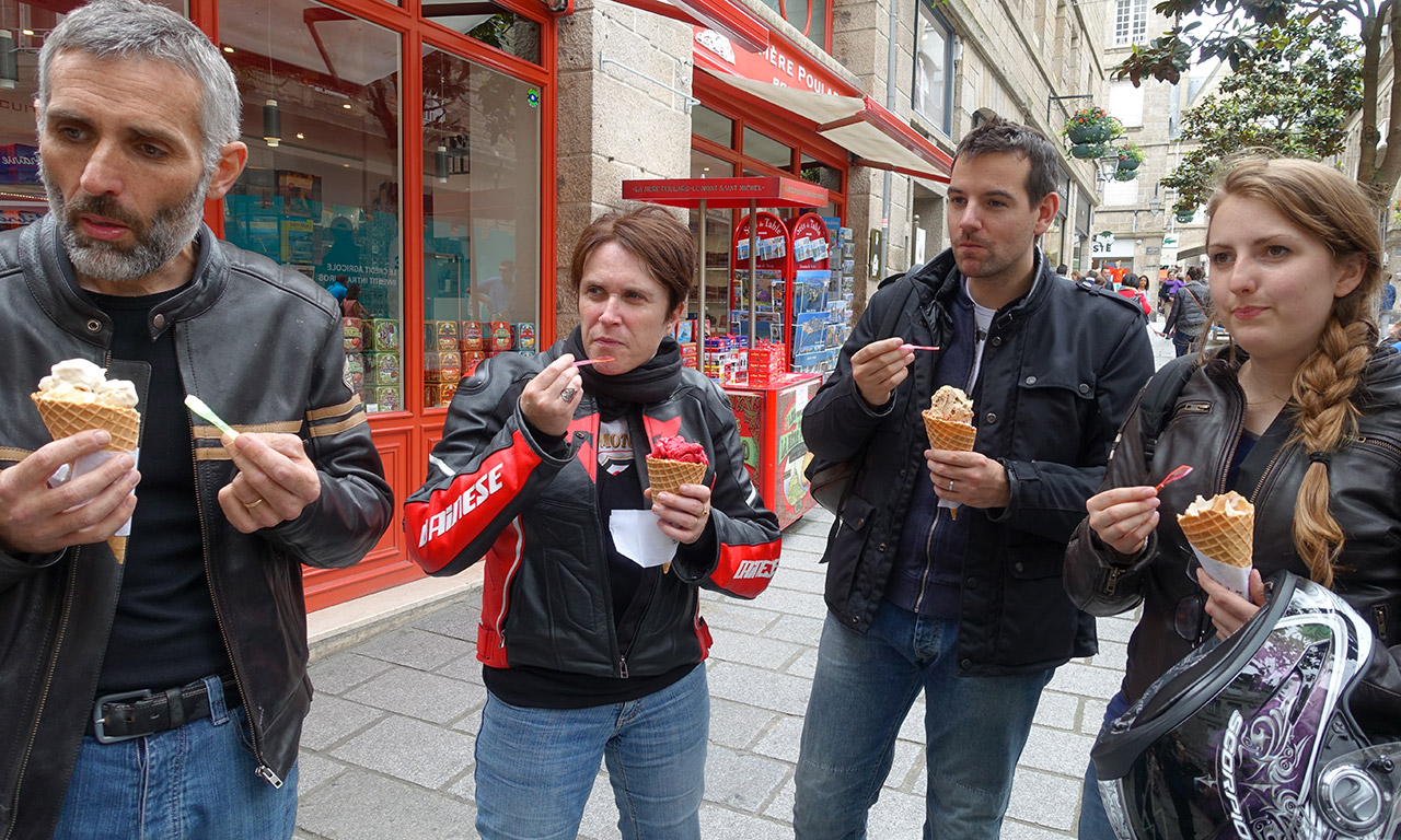 motards Rennais au Sanchez de St Malo