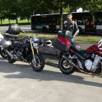 les motards Rennais vers le Massif Central