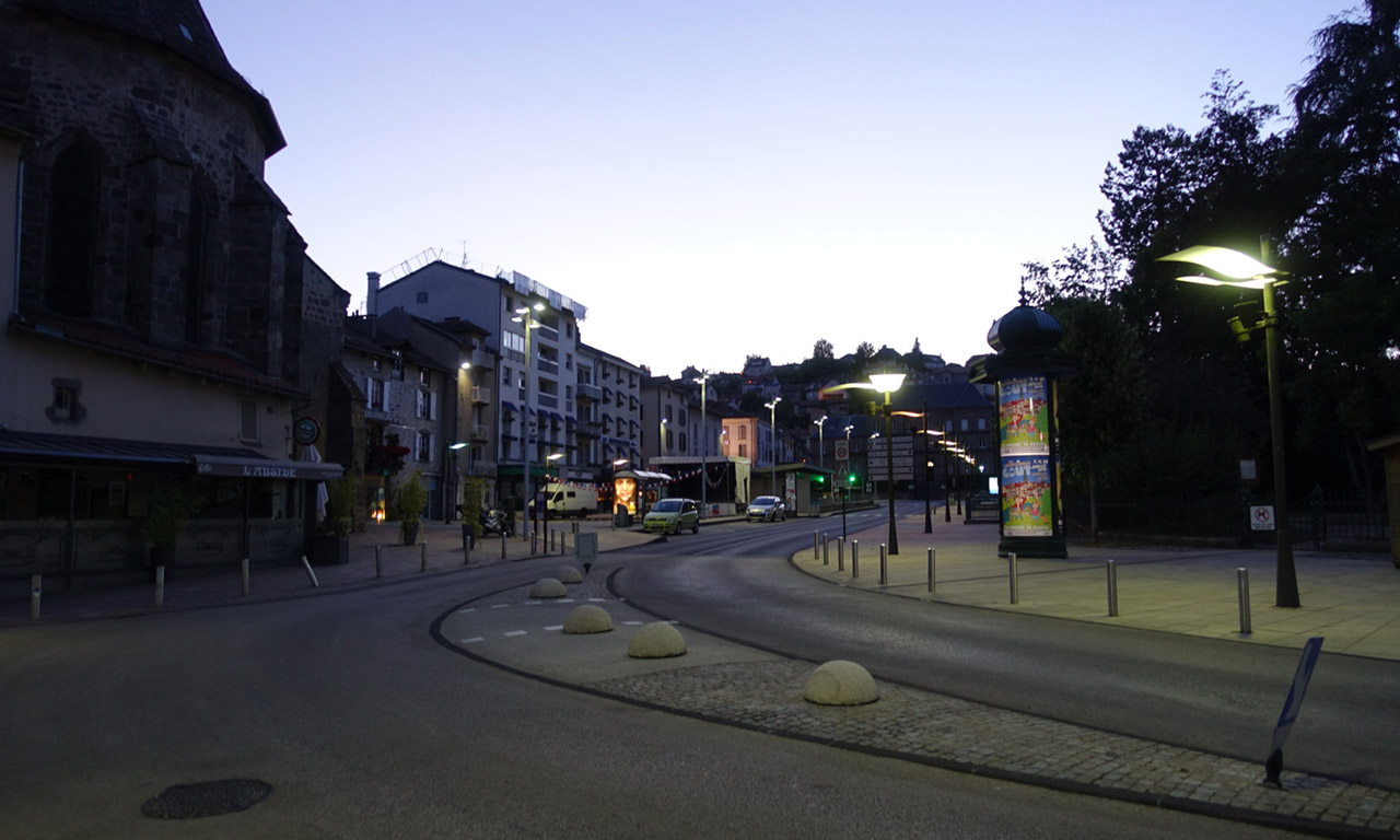 centre ville d'Aurillac