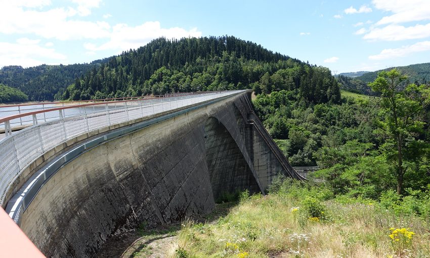 barrage électrique EDF en Dordogne