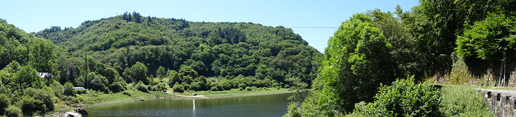 vue 180 degrés sur la Dordogne 