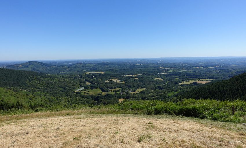 vue panoramique depuis le Col du Suc de May