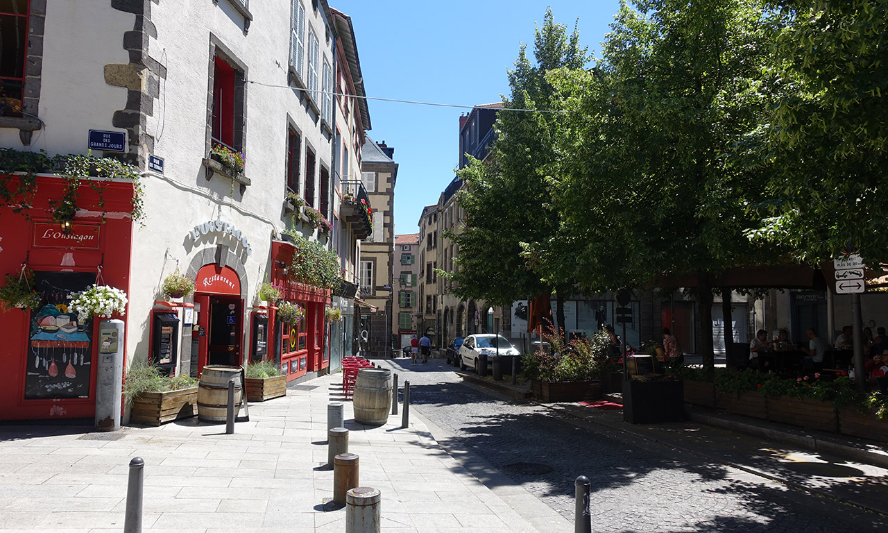 centre ville de Clermont Ferrand