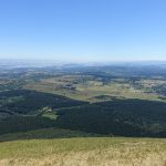 vue magnifique depuis le Puy de Dôme à 1465m d'altitude