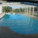 piscine à la ferme Laupillère à Sarrazac