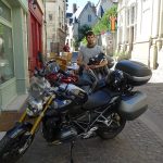 pause motard à Saumur