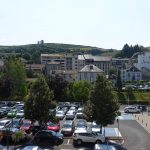 Vue depuis la chambre David Jazt à l'hôtel Saint Pierre d'Aurillac