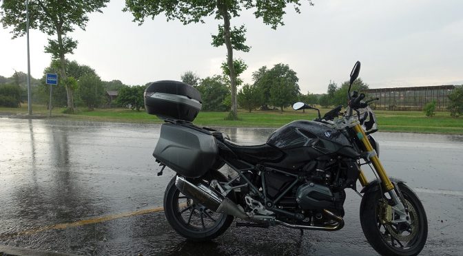 forte pluie à Toulouse en ce 30 juillet