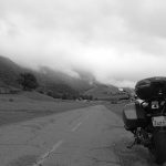 nuage et éclaircie à la montagne