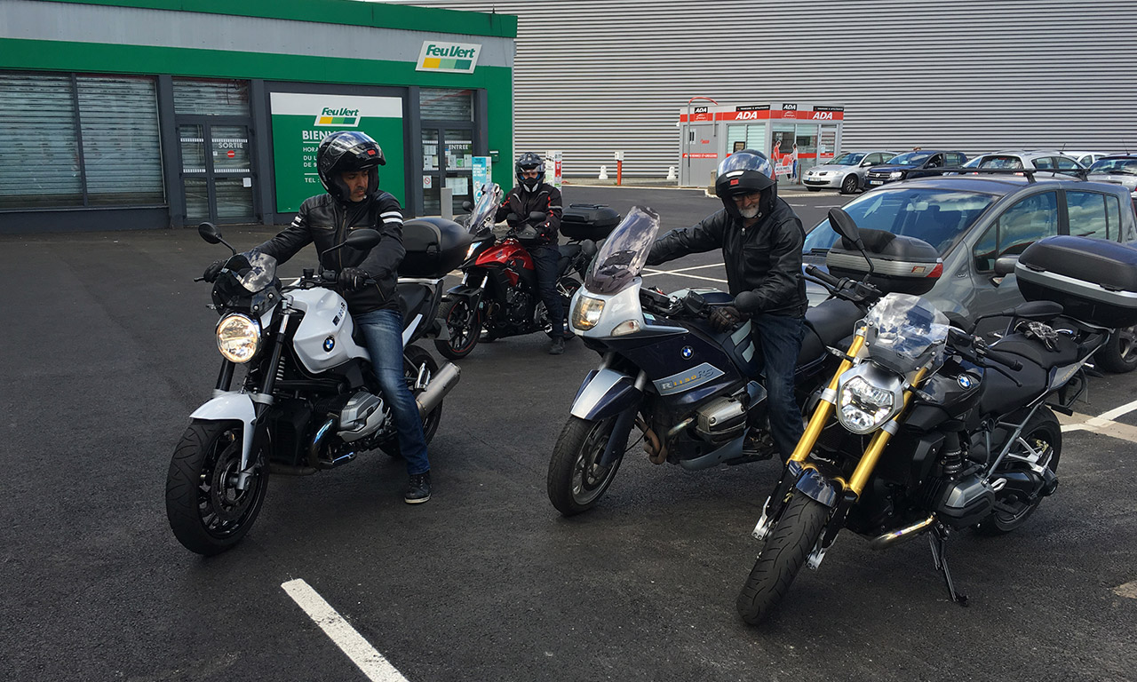 groupe de motard à Rennes