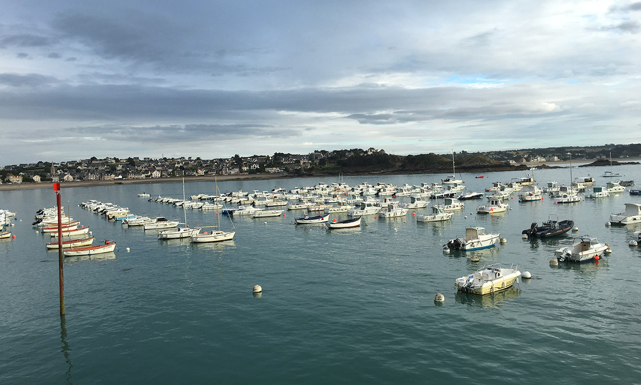 mer haute à Erquy