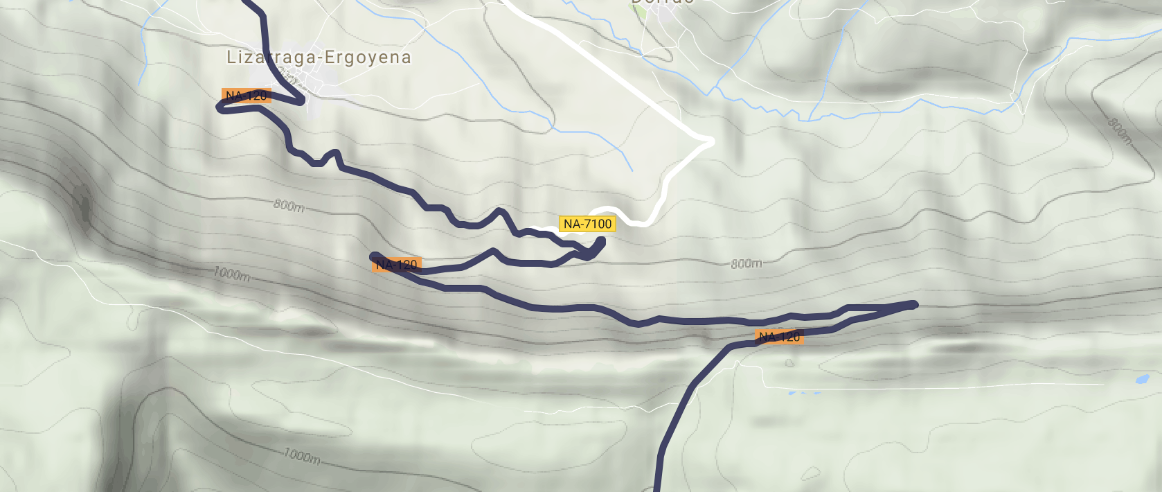 roadbook Lizarraga Ergoyena (Espagne)