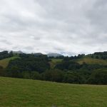 campagne montagne dans le sud ouest de la France