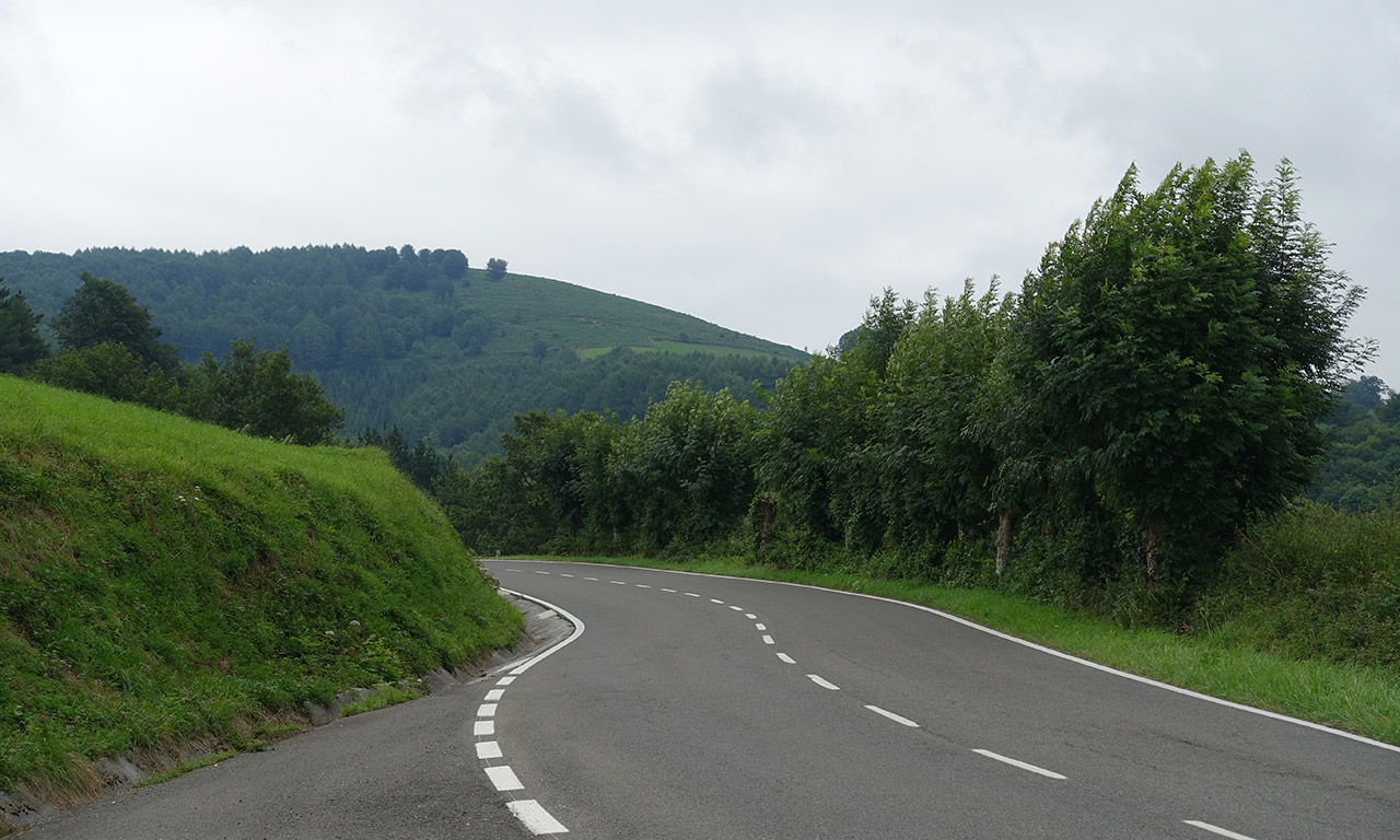 virage dans les pyrénées